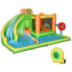 Надувной игровой центр 7в1 Outsunny 342-049V90 (Multicolor) Thumb