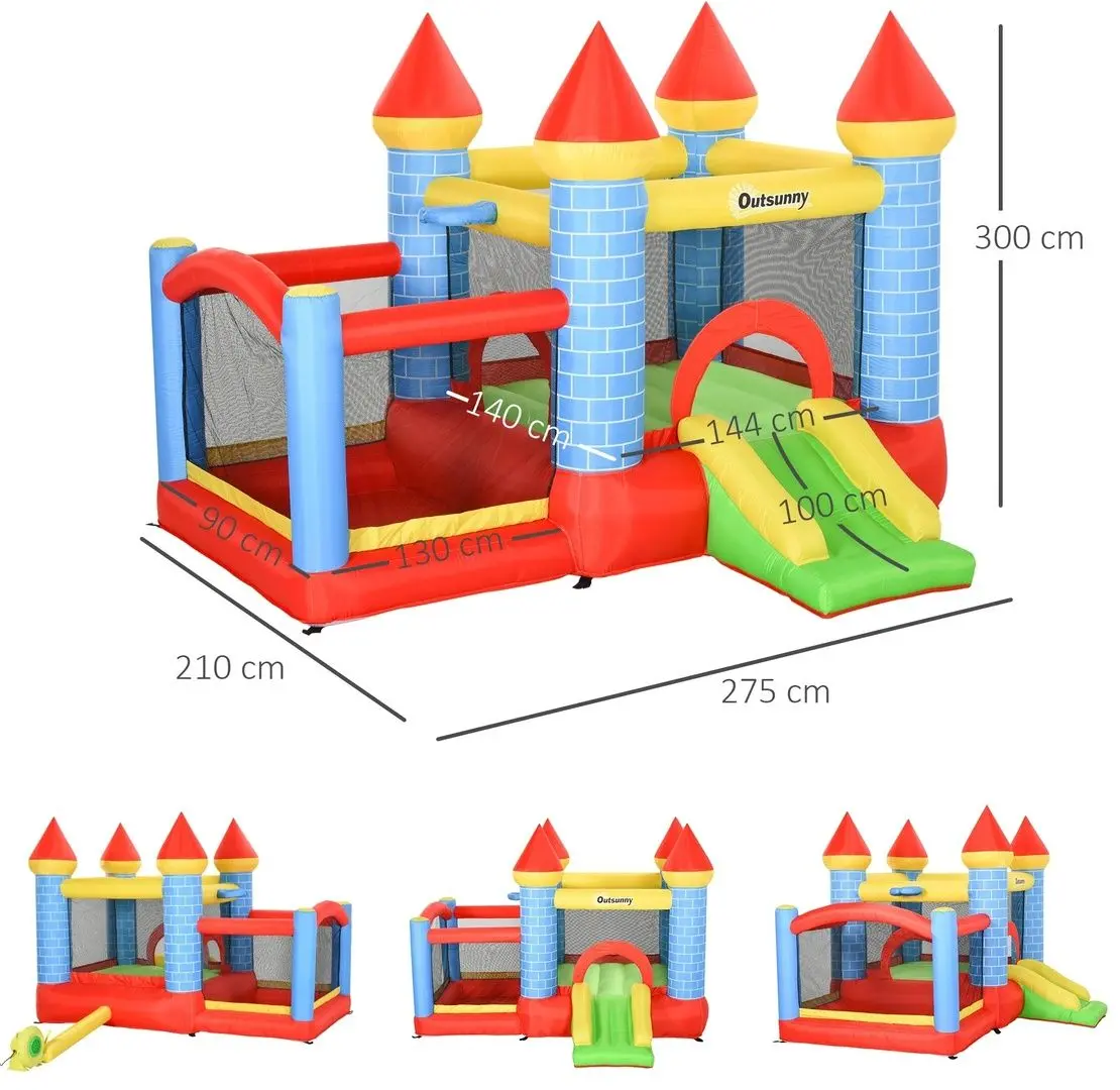 Centru de joaca gonflabil Outsunny 342-017V90 (Multicolor) - 3