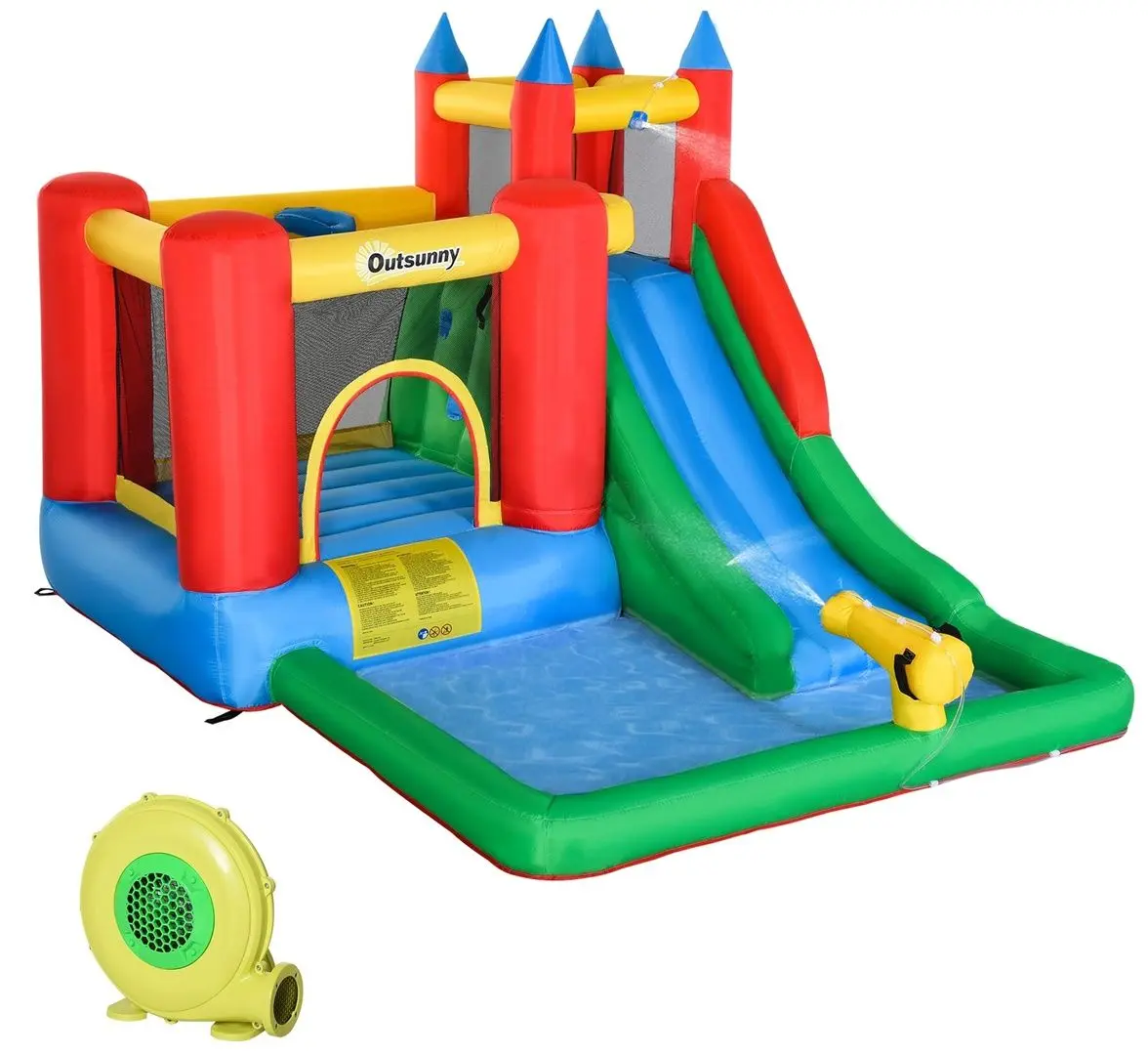 Centru de joaca gonflabil Outsunny 342-018V90 (Multicolor) - 2