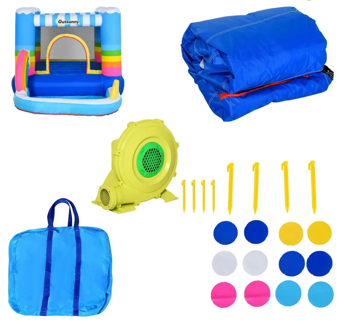 Надувной игровой центр Outsunny 342-019V90 (Blue) - 2