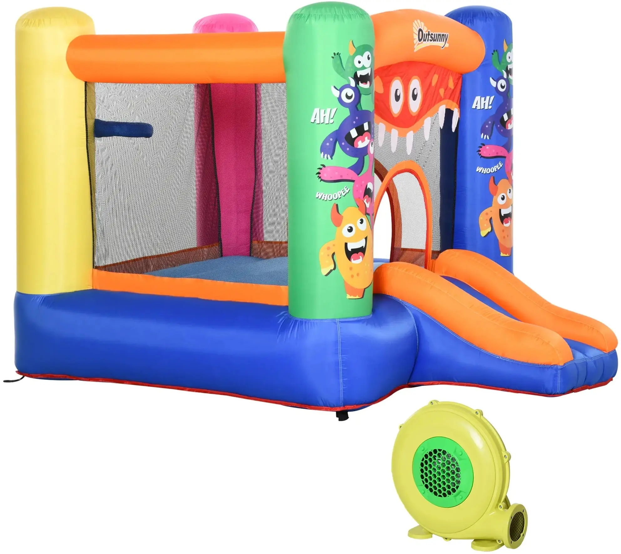 Надувной игровой центр Outsunny 342-021V90 (Multicolor) - 2