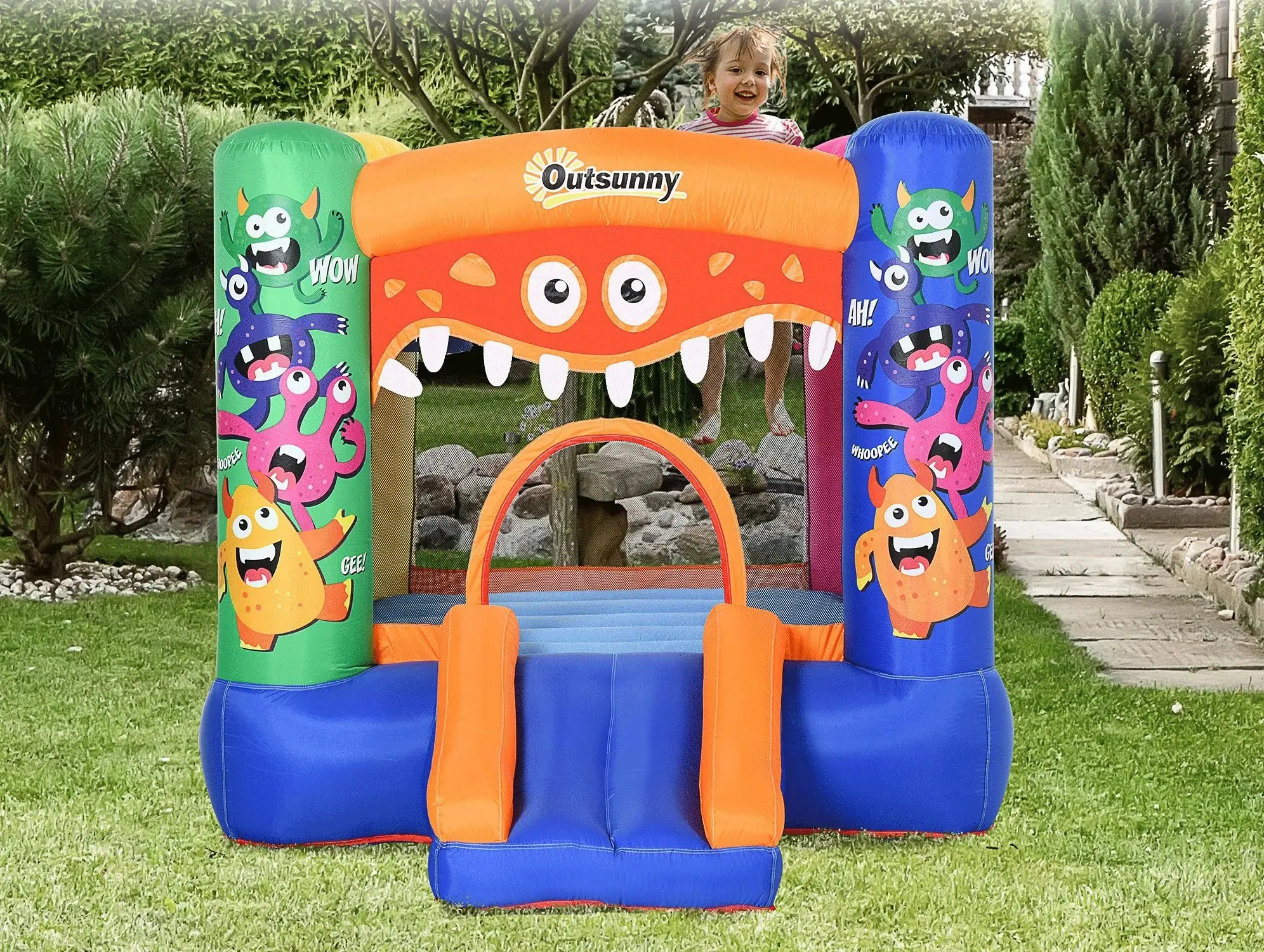 Надувной игровой центр Outsunny 342-021V90 (Multicolor) - 7