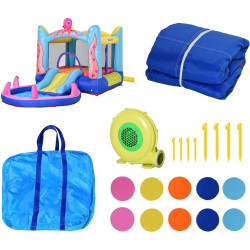 Centru de joaca gonflabil Outsunny 342-022V90 (Multicolor) Thumb