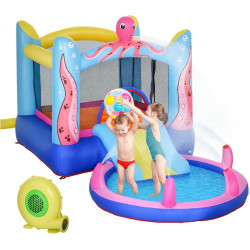 Centru de joaca gonflabil Outsunny 342-022V90 (Multicolor) Thumb