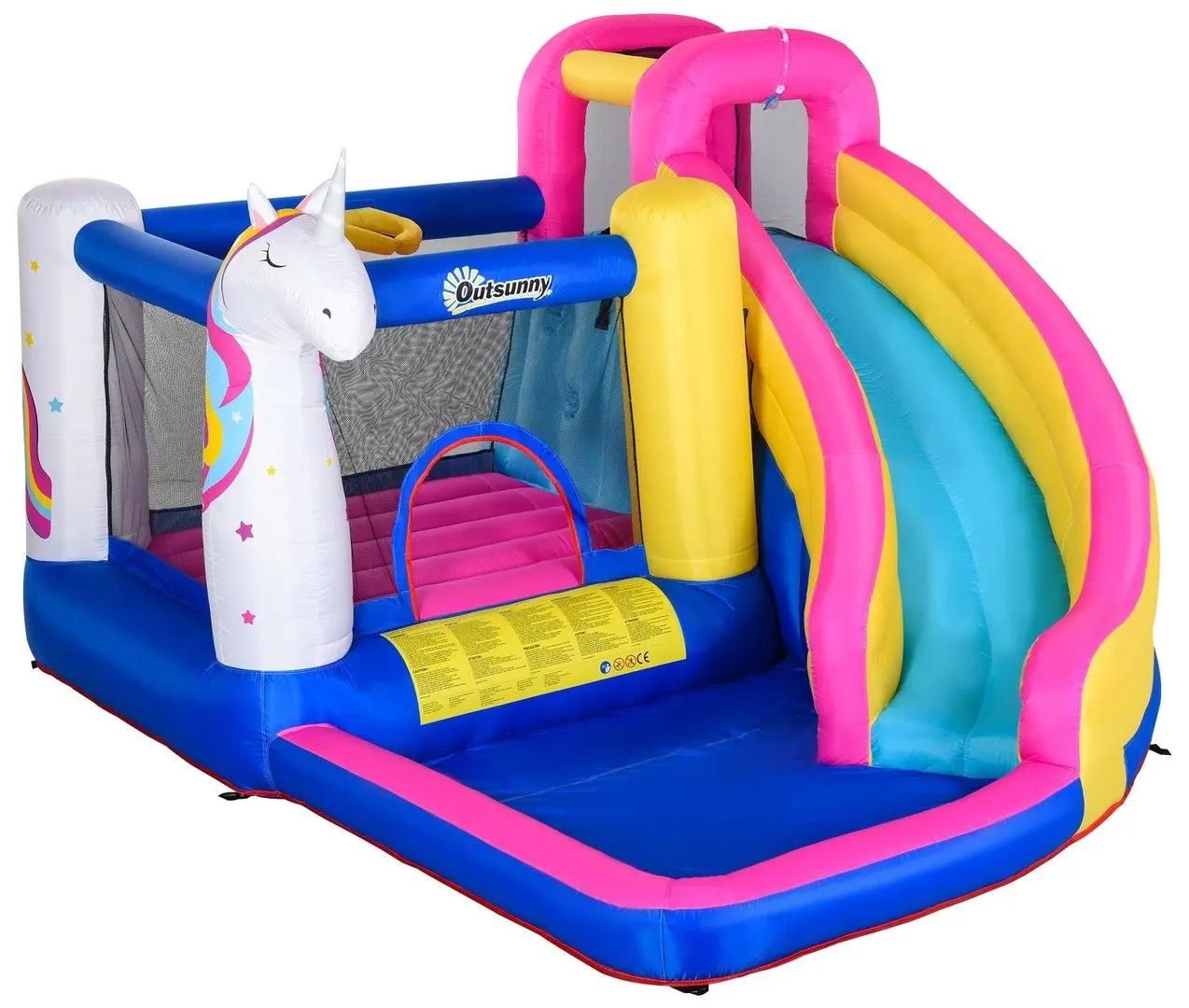 Надувной игровой центр Outsunny 342-027V90 (Multicolor)