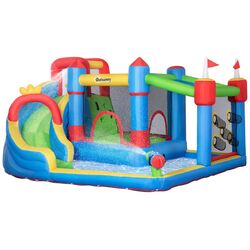Centru de joaca gonflabil Outsunny 342-040V90 (Multicolor)