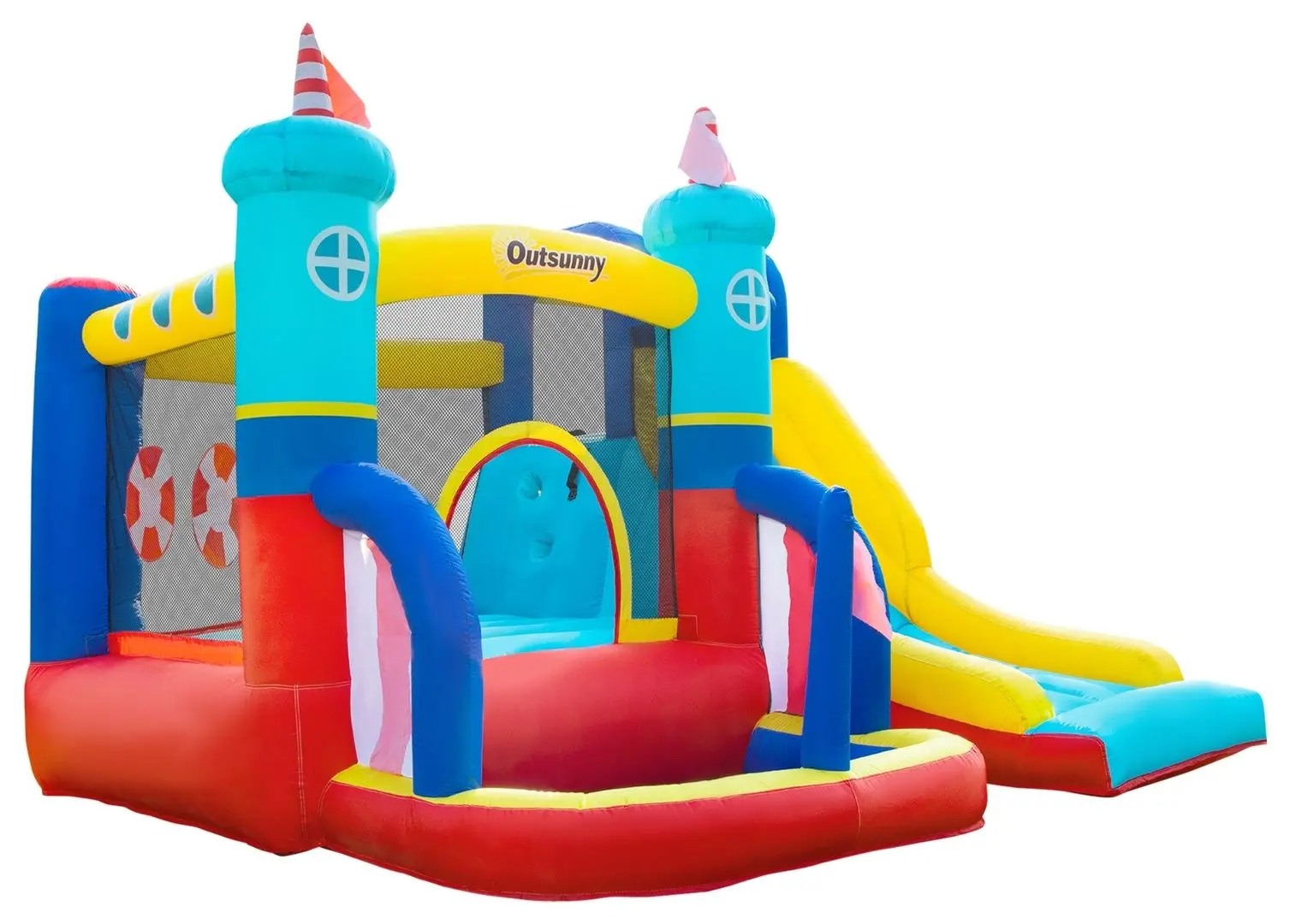 Centru de joaca gonflabil Outsunny 342-054V90 (Multicolor)