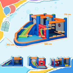 Надувной игровой центр Outsunny 342-059V90 (Multicolor) Thumb