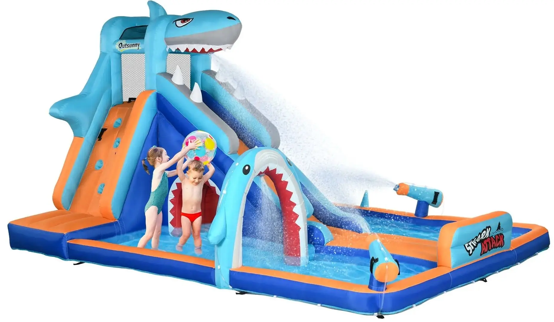 Centru de joaca gonflabil Outsunny 346-006V90MX (Multicolor) - 3