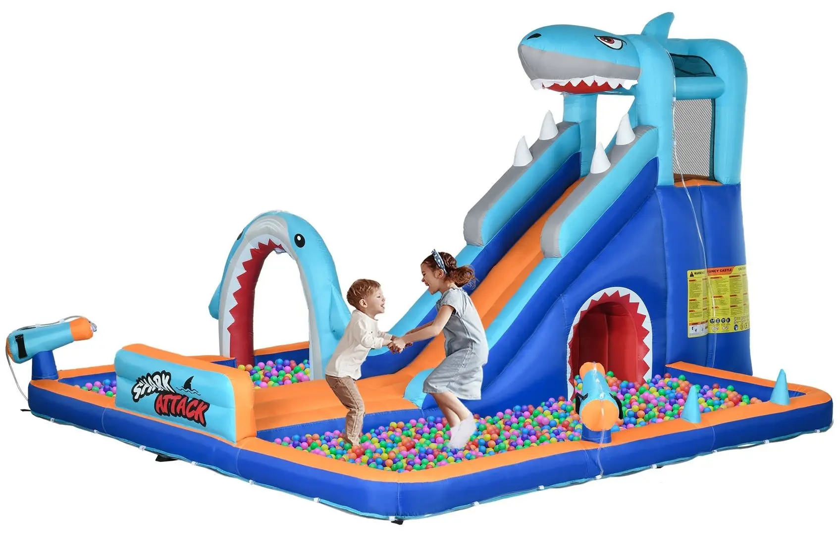 Centru de joaca gonflabil Outsunny 346-006V90MX (Multicolor)