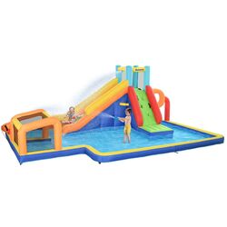 Centru de joaca gonflabil Outsunny 346-007V90MX (Multicolor) Thumb