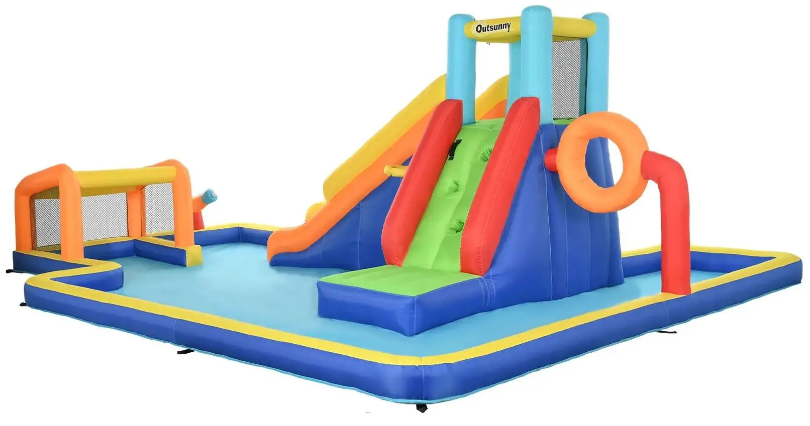 Centru de joaca gonflabil Outsunny 346-007V90MX (Multicolor)