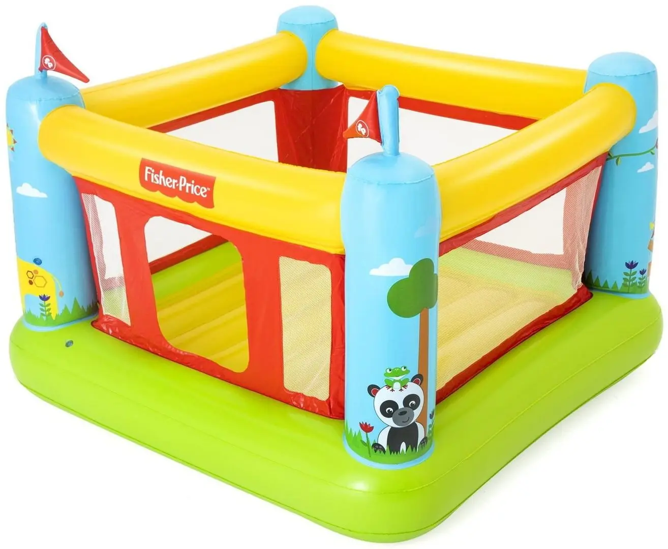 Centru de joaca-trambulina Bestway Fisher-Price 93553 (Multicolor)