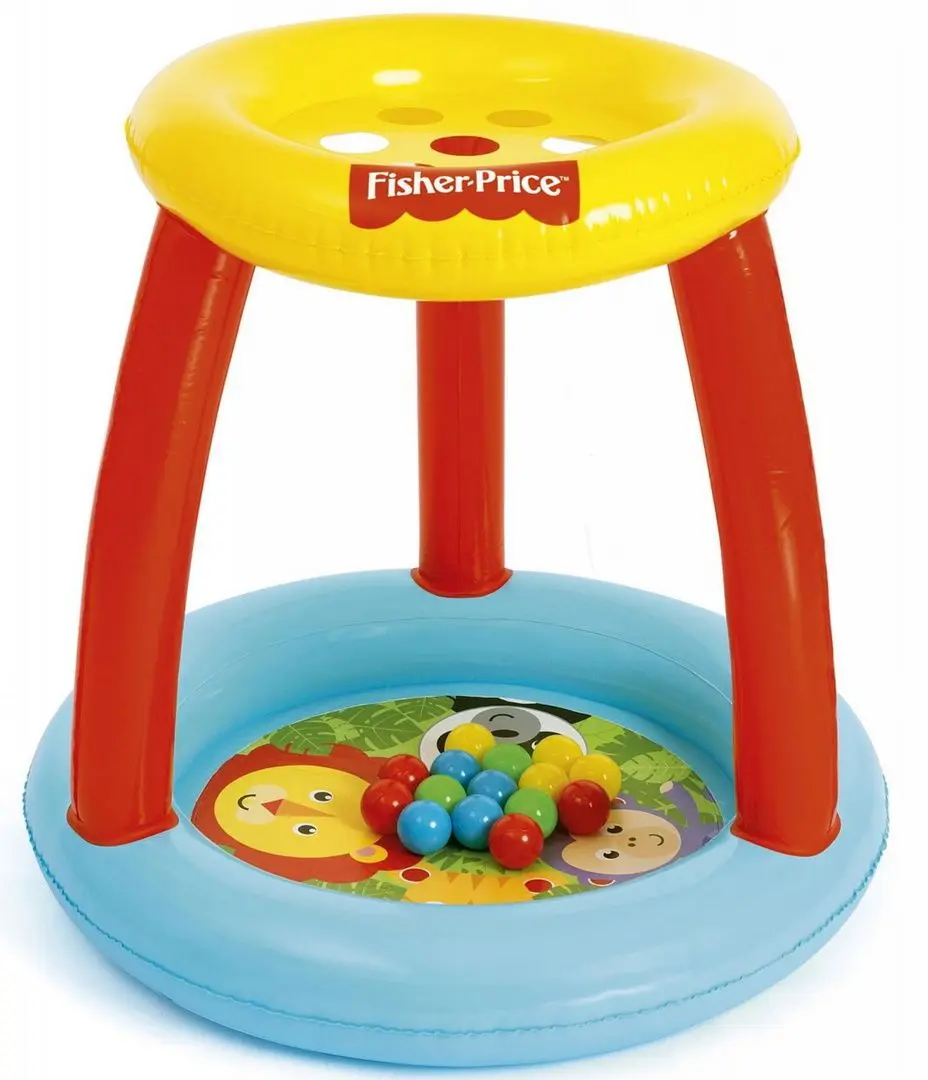 Centru de joc gonflabil Bestway Fisher-Price 93541BW (Multicolor)