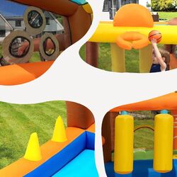 Centru de joaca gonflabil Costway NP10833 (Multicolor) Thumb