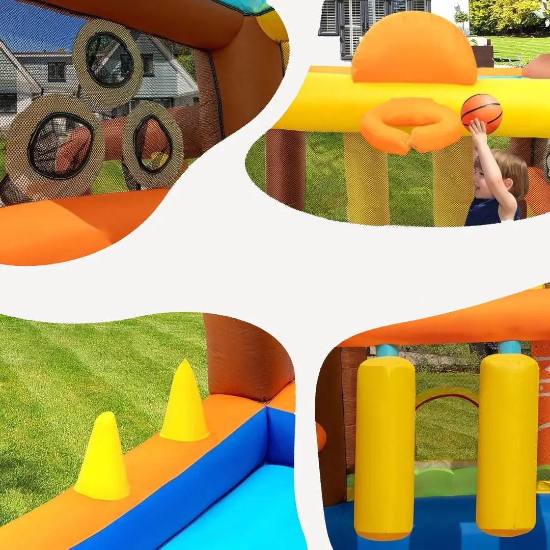 Centru de joaca gonflabil Costway NP10833 (Multicolor) - 3