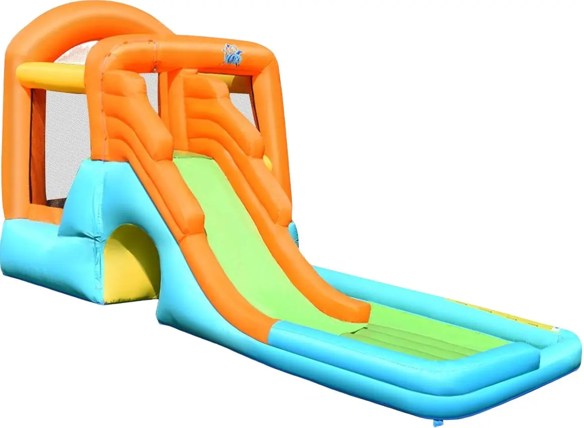 Centru de joaca gonflabil Costway OP70106 (Blue/Green/Orange)