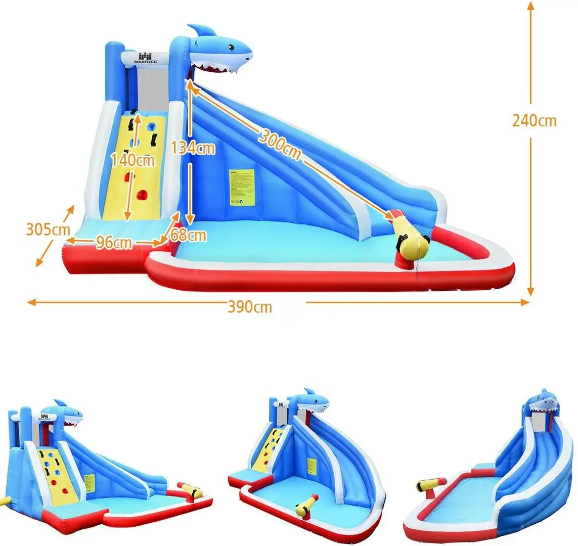 Надувной игровой центр Costway OP70399 (Blue/Red/White) - 2