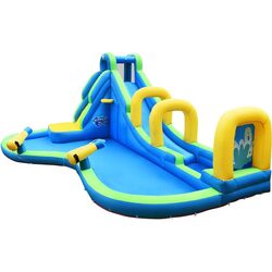 Centru de joaca gonflabil Costway OP70401 (Blue/Yellow/Green) Thumb