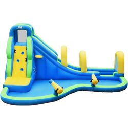 Надувной игровой центр Costway OP70401 (Blue/Yellow/Green)