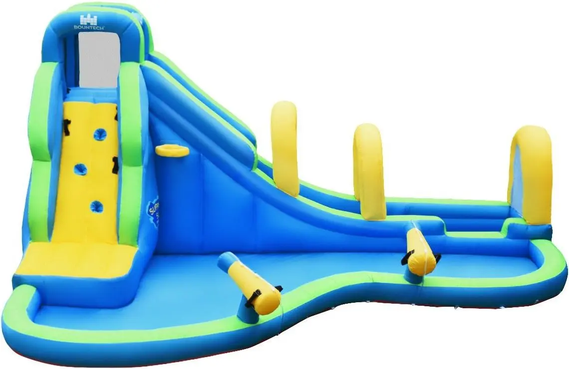 Centru de joaca gonflabil Costway OP70401 (Blue/Yellow/Green)