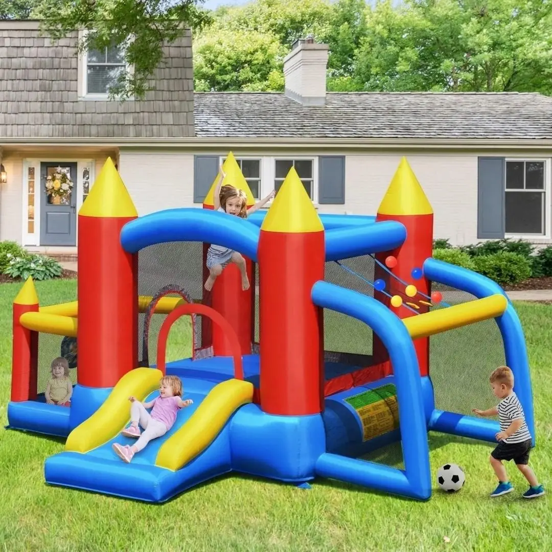 Надувной игровой центр Costway OP70641DE (Blue/Red/Yellow)
