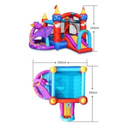 Надувной игровой центр Happy Hop Dragon Quest Bouncer (Multicolor) Thumb