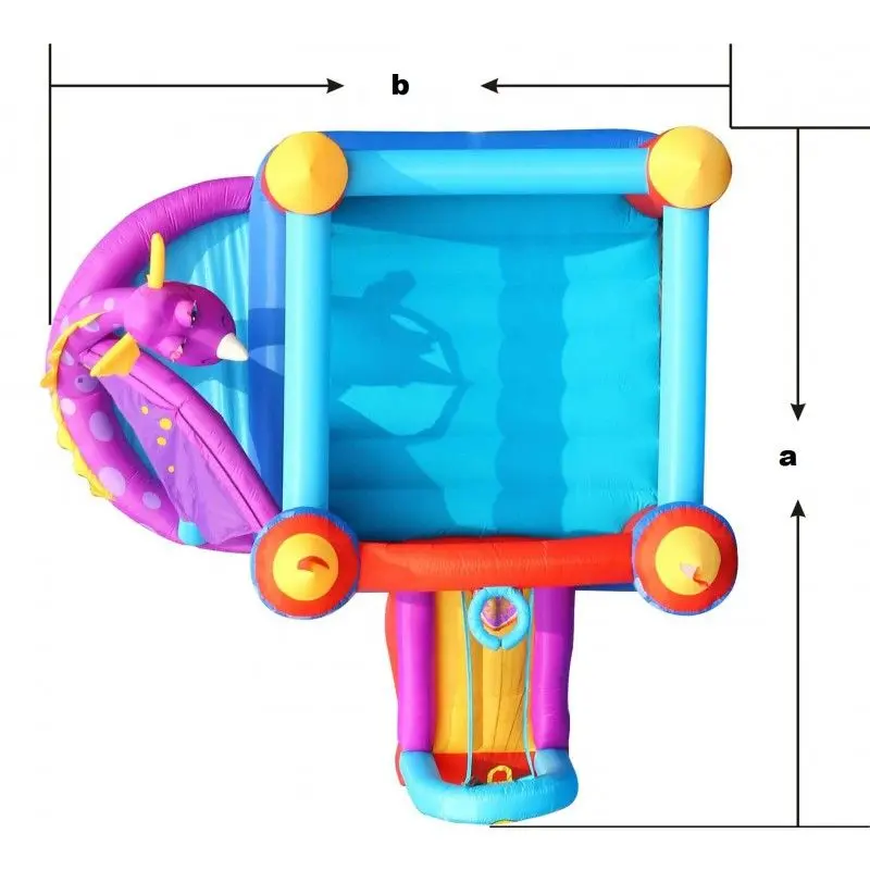 Надувной игровой центр Happy Hop Dragon Quest Bouncer (Multicolor) - 7