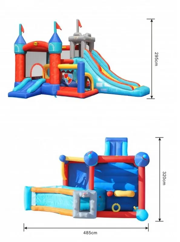 Надувной игровой центр Happy Hop Gryfa Bouncy Castle (Multicolor) - 7