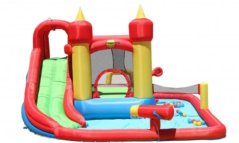 Centru de joacă gonflabil Happy Hop Jump and Splash Funland 9016 (Multicolor) - 2