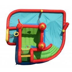 Centru de joacă gonflabil Happy Hop Jump and Splash Funland 9016 (Multicolor) Thumb