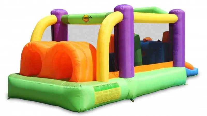 Надувной игровой центр Happy Hop Obstacle Course Bouncer (Multicolor) - 2