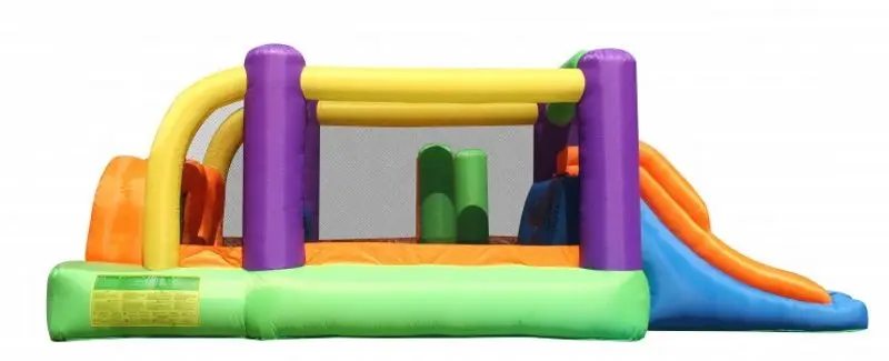 Надувной игровой центр Happy Hop Obstacle Course Bouncer (Multicolor) - 4