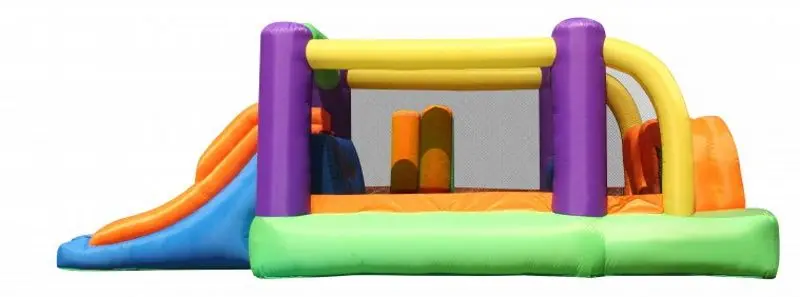 Надувной игровой центр Happy Hop Obstacle Course Bouncer (Multicolor) - 5