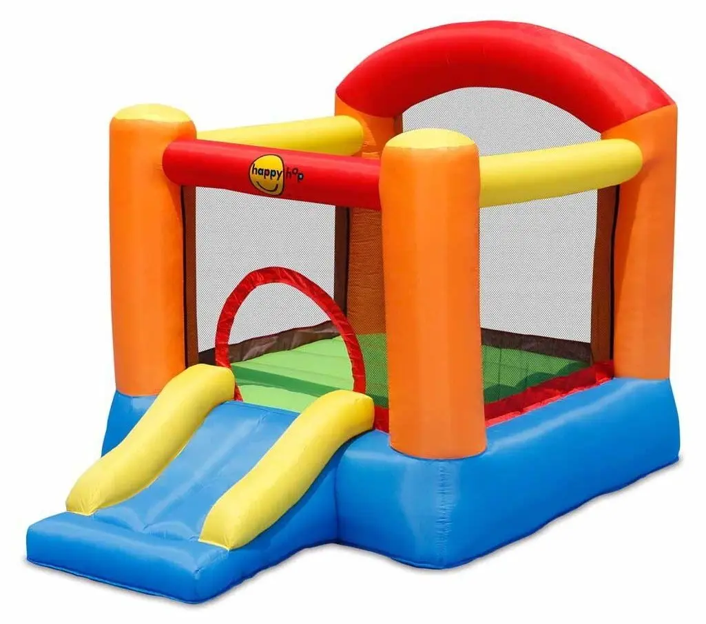 Надувной игровой центр Happy Hop Slide Bouncer (Multicolor)