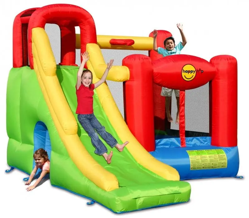 Надувной игровой центр HappyHop Bouncy Castle Slide (Multicolor) - 2