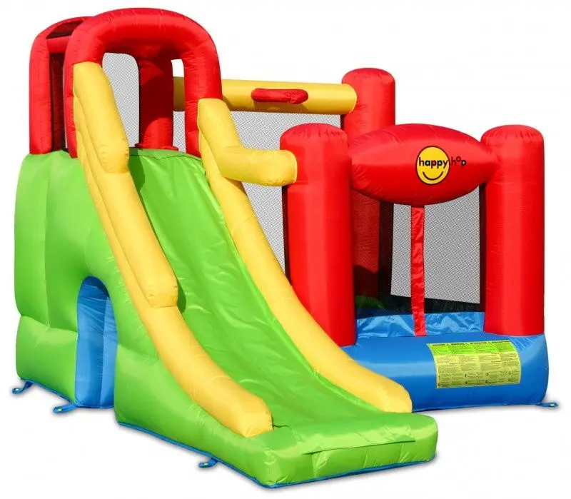 Надувной игровой центр HappyHop Bouncy Castle Slide (Multicolor)