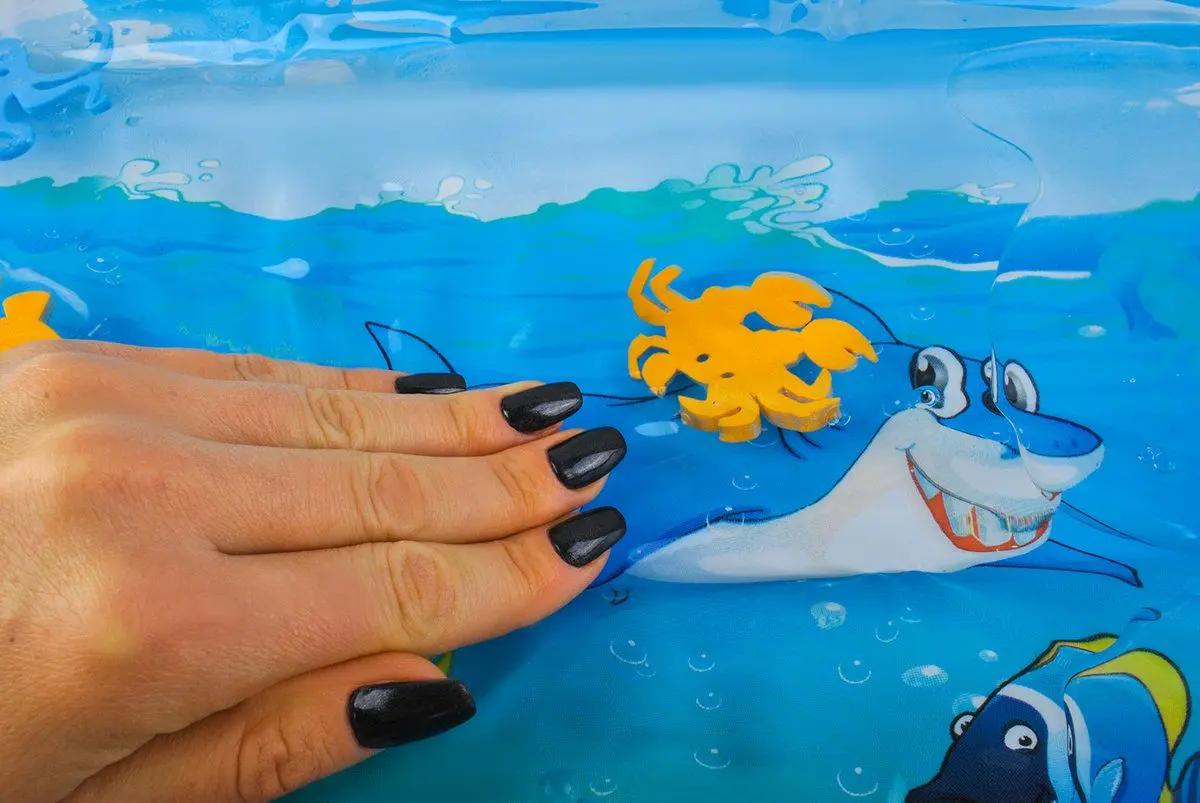 Covoras de joacă gonflabil Kruzzel 9953 (Blue)