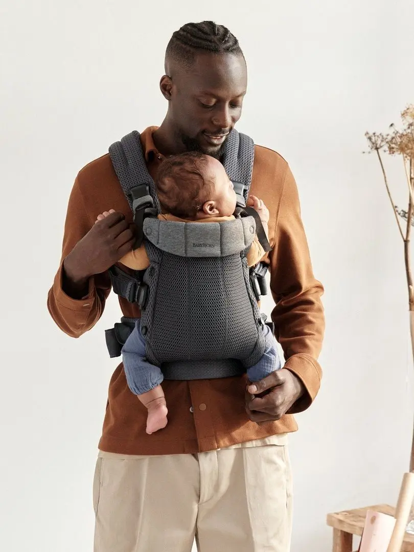 Marsupiu BabyBjorn Harmony (Anthracite)