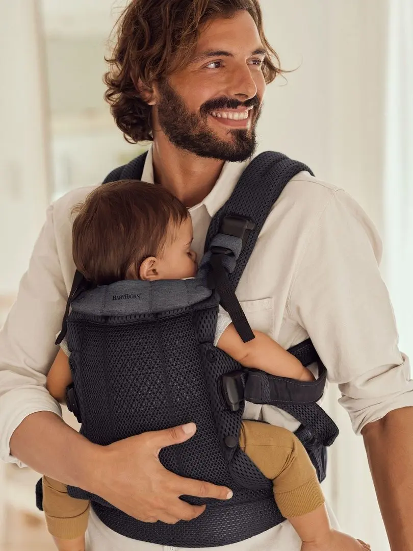Marsupiu BabyBjorn Harmony (Anthracite)