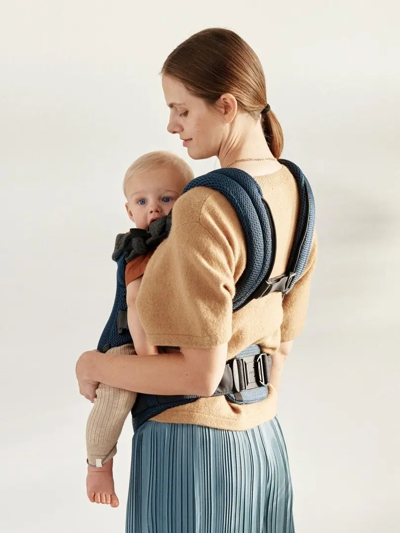 Marsupiu BabyBjorn Harmony (Navy Blue)