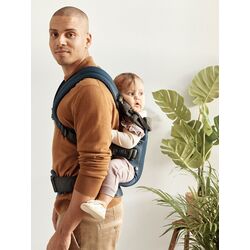 Marsupiu BabyBjorn Harmony (Navy Blue) Thumb