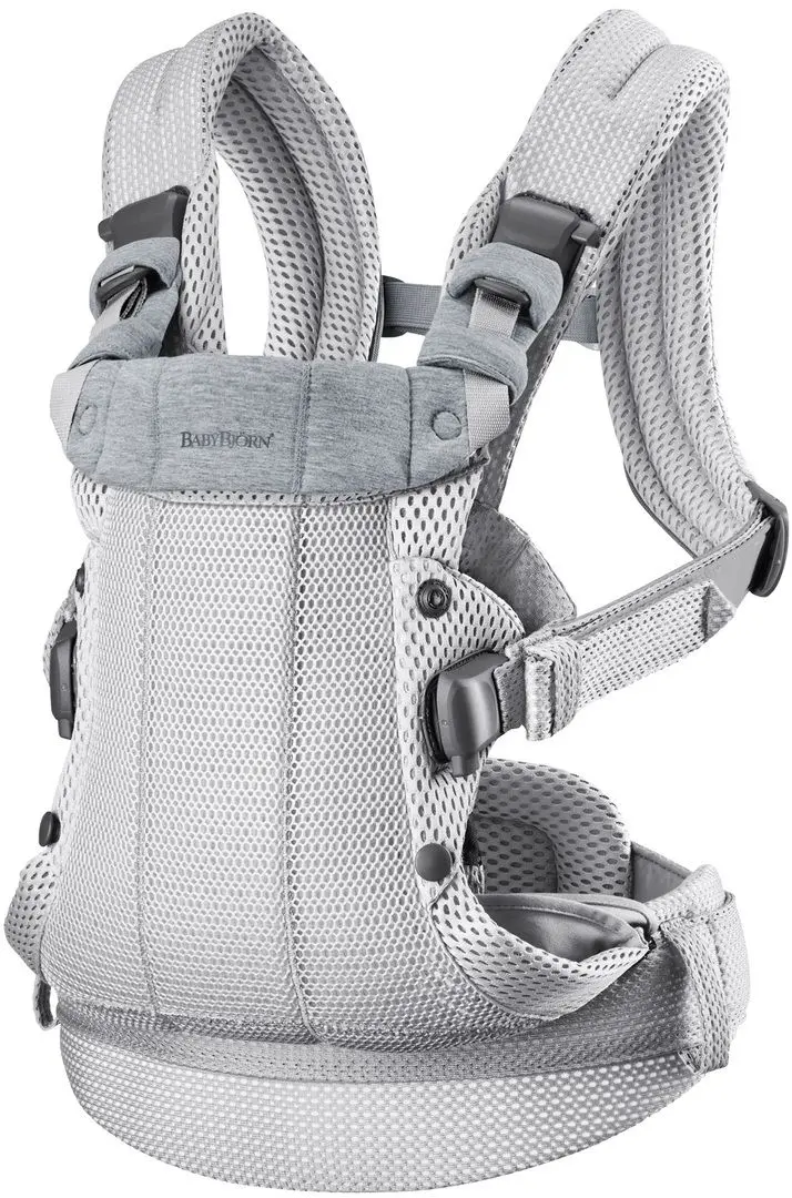 Marsupiu BabyBjorn Harmony (Silver)