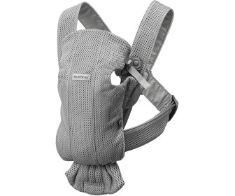 Marsupiu BabyBjorn Mini 3D Mesh (Grey)