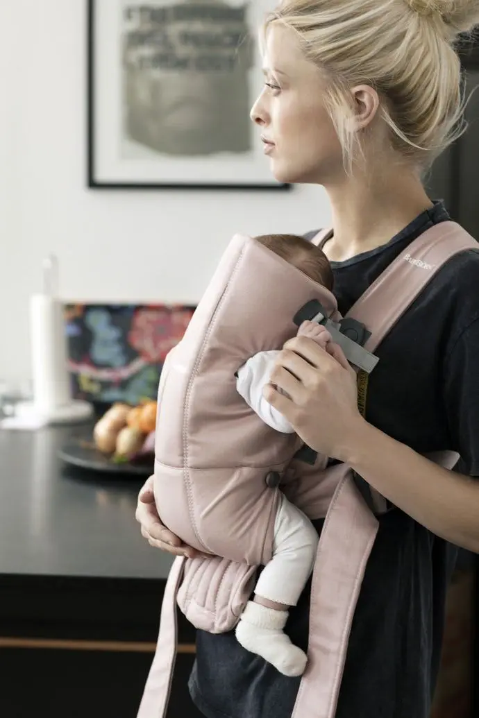 Marsupiu BabyBjorn Mini (Dusty Pink) - 3