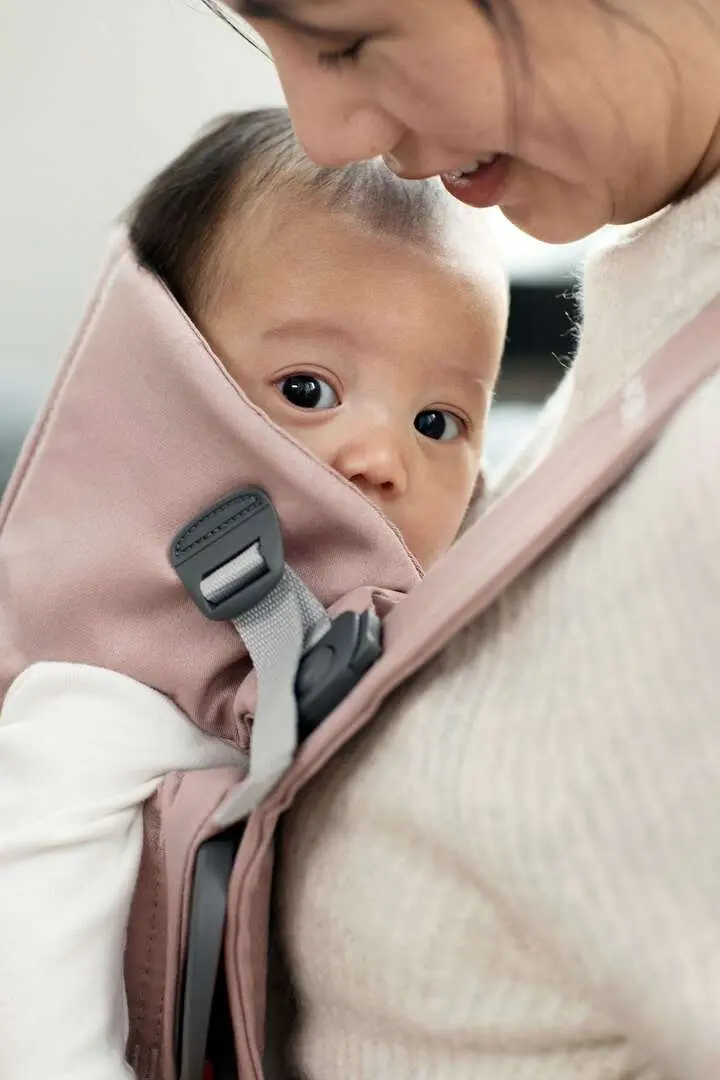 Marsupiu BabyBjorn Mini (Dusty Pink) - 4