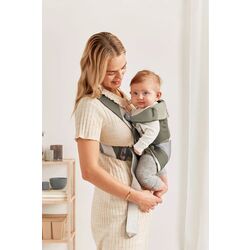 Marsupiu BabyBjorn Mini (Khaki/Green) Thumb