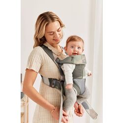 Marsupiu BabyBjorn Mini (Khaki/Green) Thumb