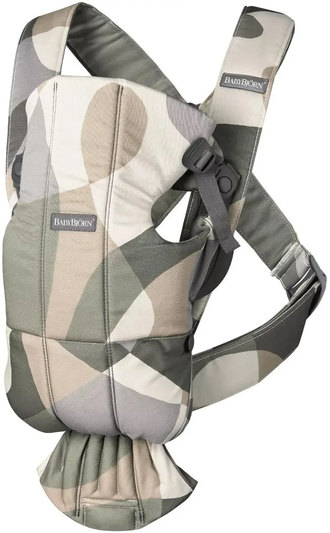 Marsupiu BabyBjorn Mini (Khaki/Green)