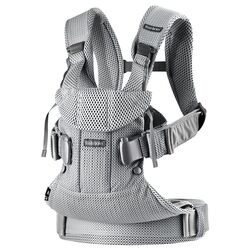 Marsupiu BabyBjorn One Air 3D Mesh (Silver)